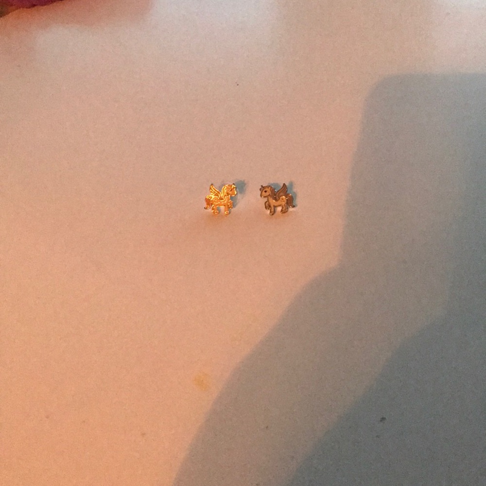 Little unicorn earrings